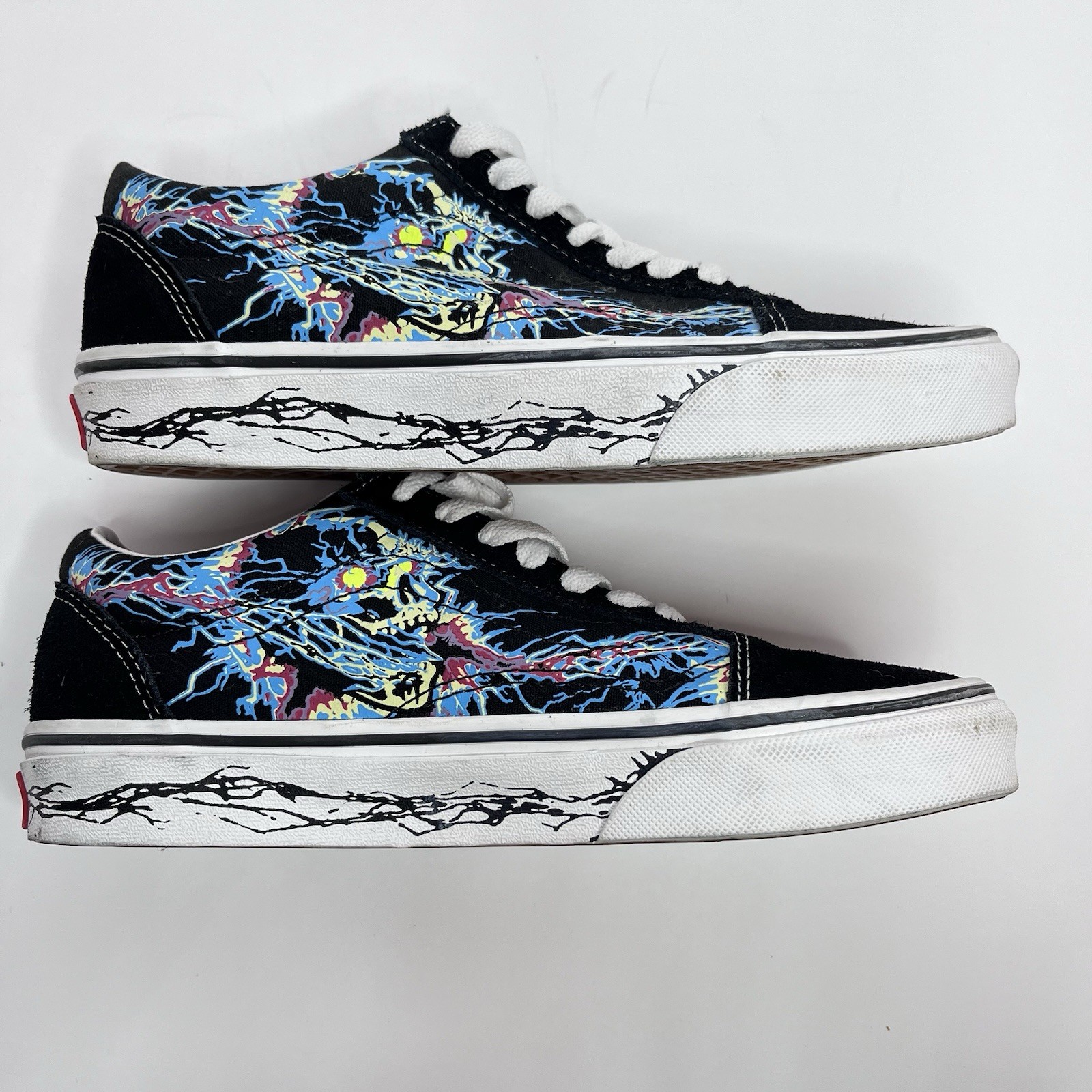 Vans Old Skool Zap Low Glow In The Dark Skull House Of Terror para hombre
