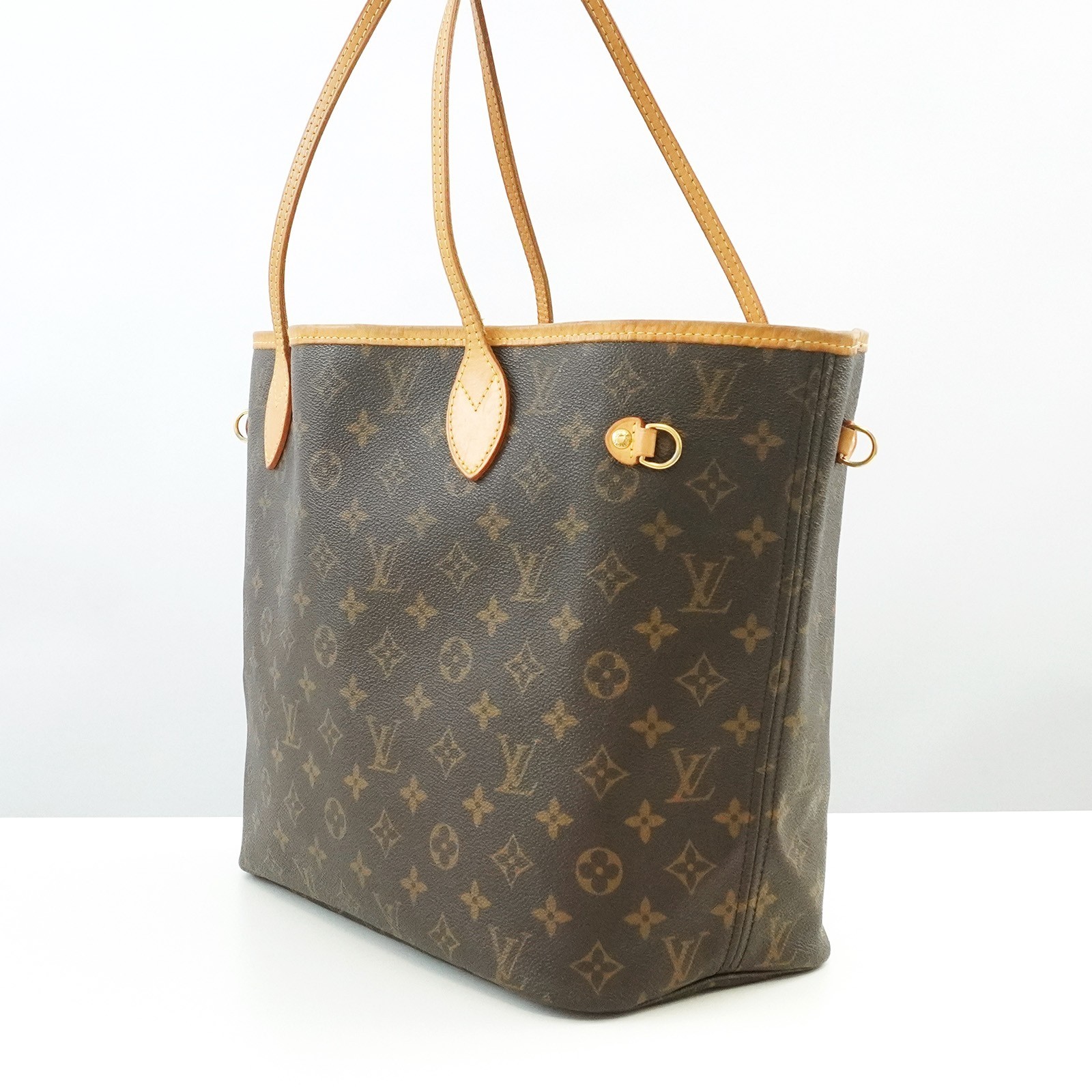 LOUIS VUITTON LV Monogram Neverfull MM M40156 Tote Bag SD3037 Auth #57356A