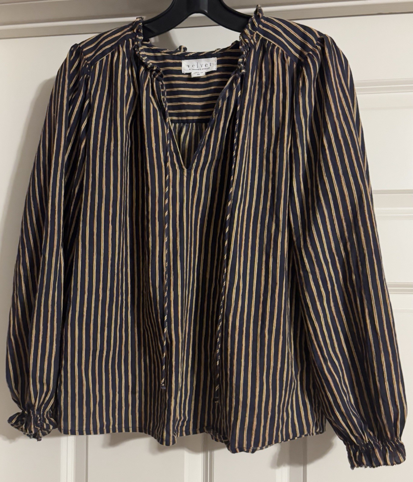 Velvet By Graham & Spenser Boho Coastal Preppy Coquette Old Money Size XS