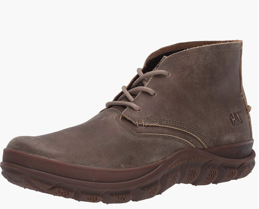 Caterpillar Mens FUSED TRI MID Soft Toe Work Casual Leather Boots
