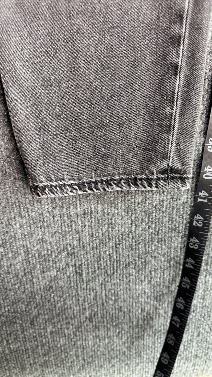 American Eagle Outfitters Stretch Mom Jeans Gray 8