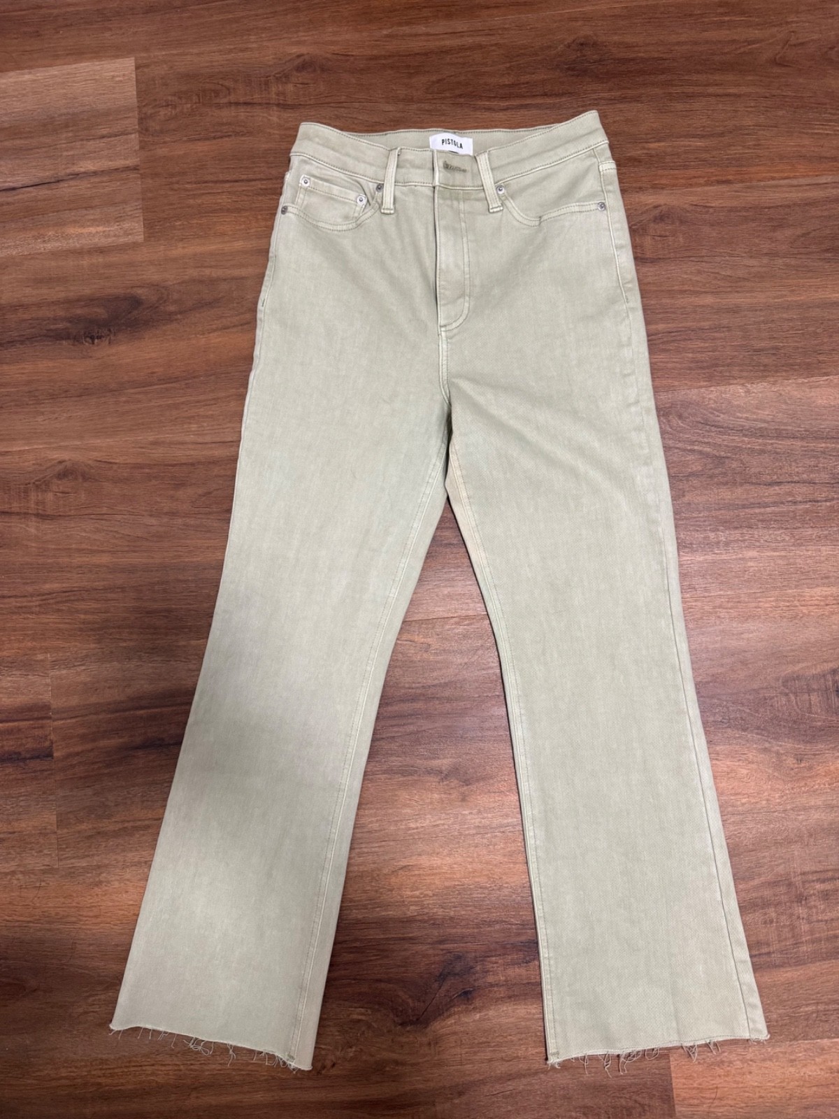 pistola size 27 Lennon high rise crop boot