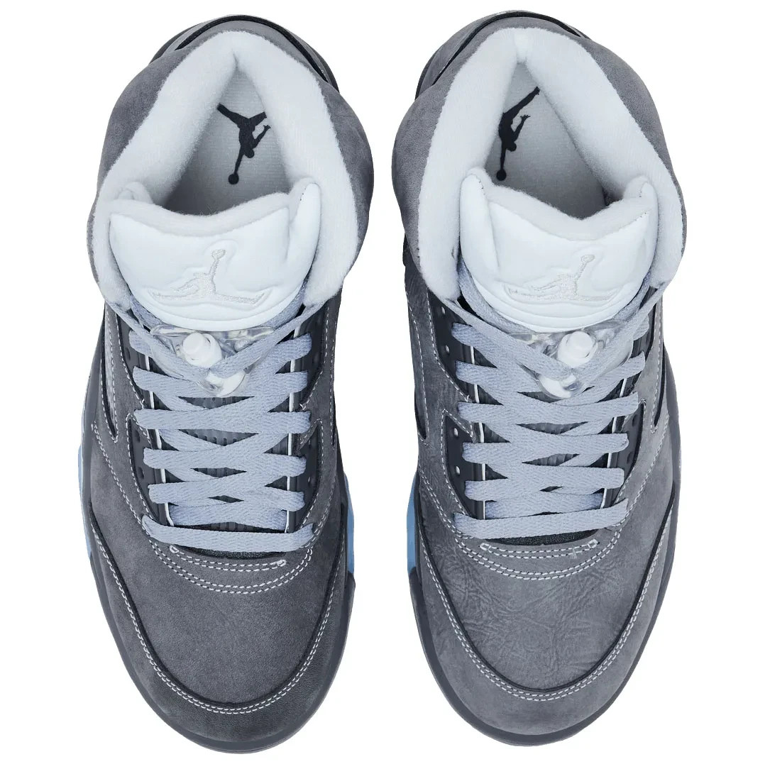 Nike Air Jordan 5 Retro Wolf Grey DD0587-002 Men’s Shoes NEW