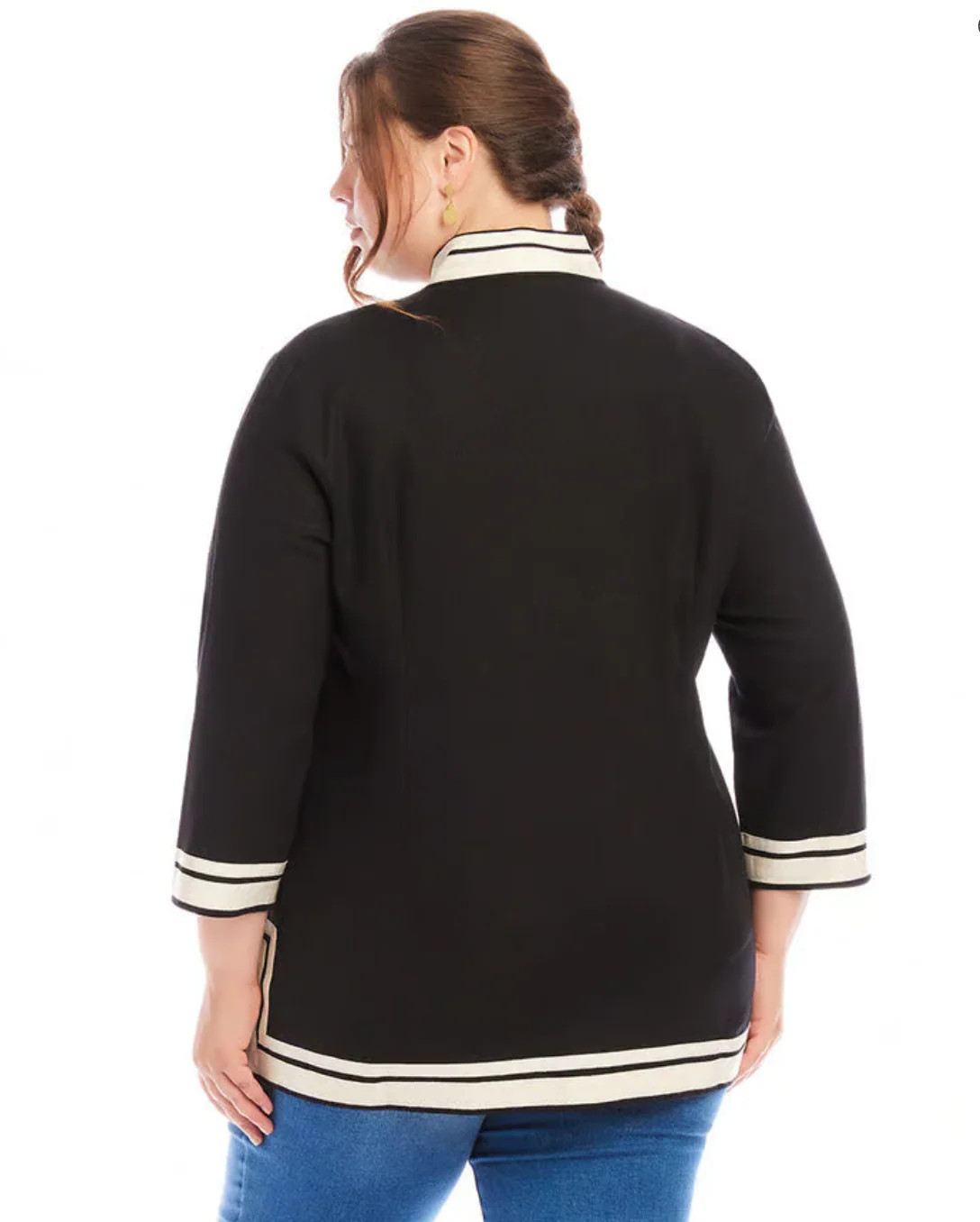 The St. Tropez Tunic in Linen Blend by Karen Kane – CLOSEOUT
