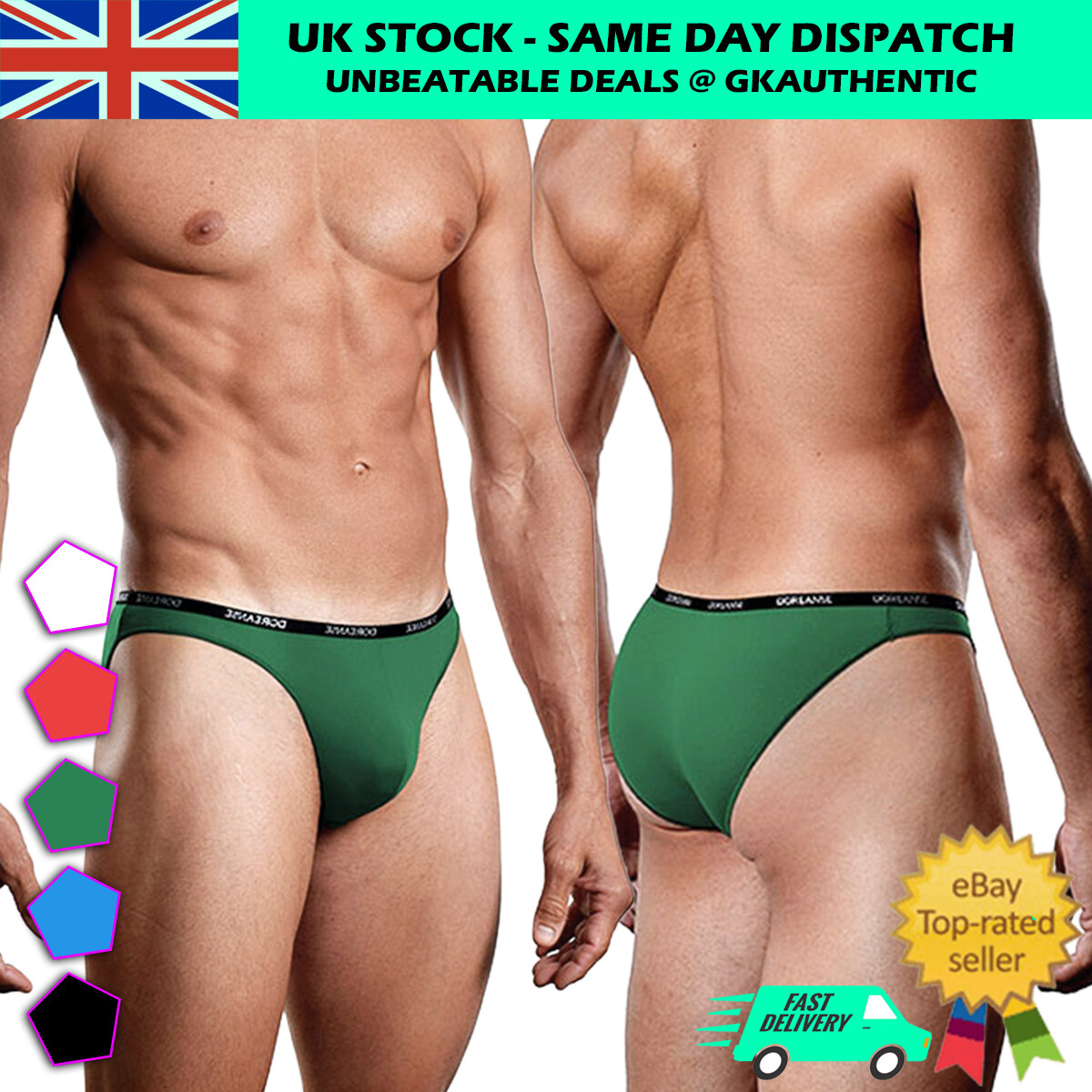 Doreanse Aire Micro Briefs Slips Silky 1395 Men’s Underwear NEW COLOUR