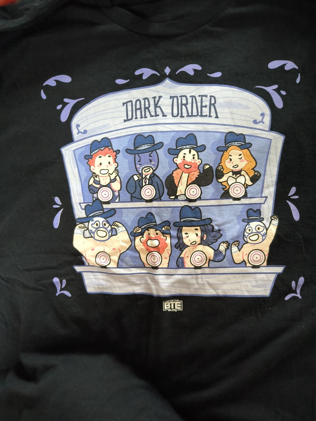 AEW Dark Order carnival shooting gallery shirt!