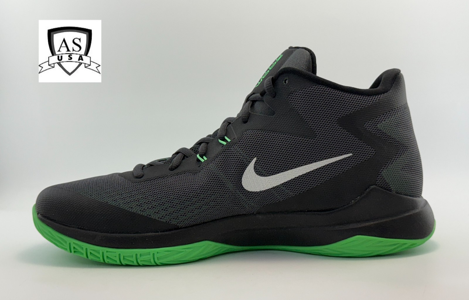 Nike Zoom Evidence II Black/Black-Anthracite 852464-003 Men’s Size 11 NEW