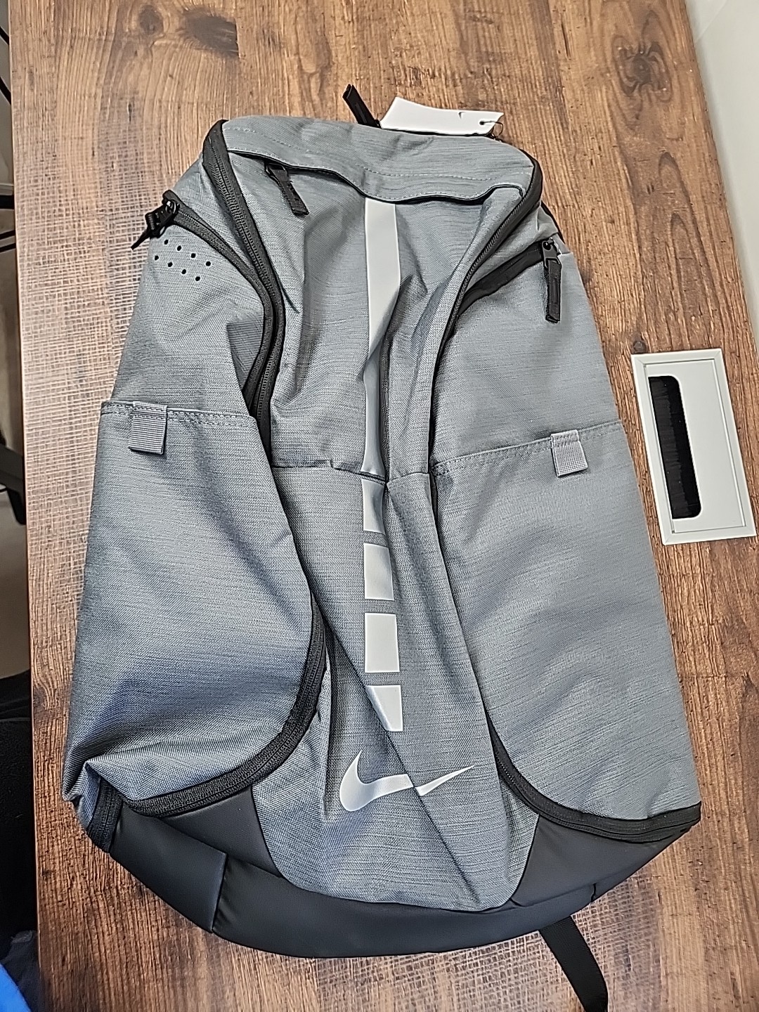 Nike Hoops Elite Pro Backpack – Basketball School Gym BA5554-022 Gray/Silver NEW