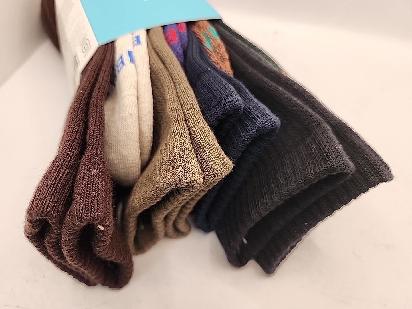 NEW 4 pack Bombas Men’s Marl Calf Socks Cushion 4 Colors Mix Size Large 9.5-13