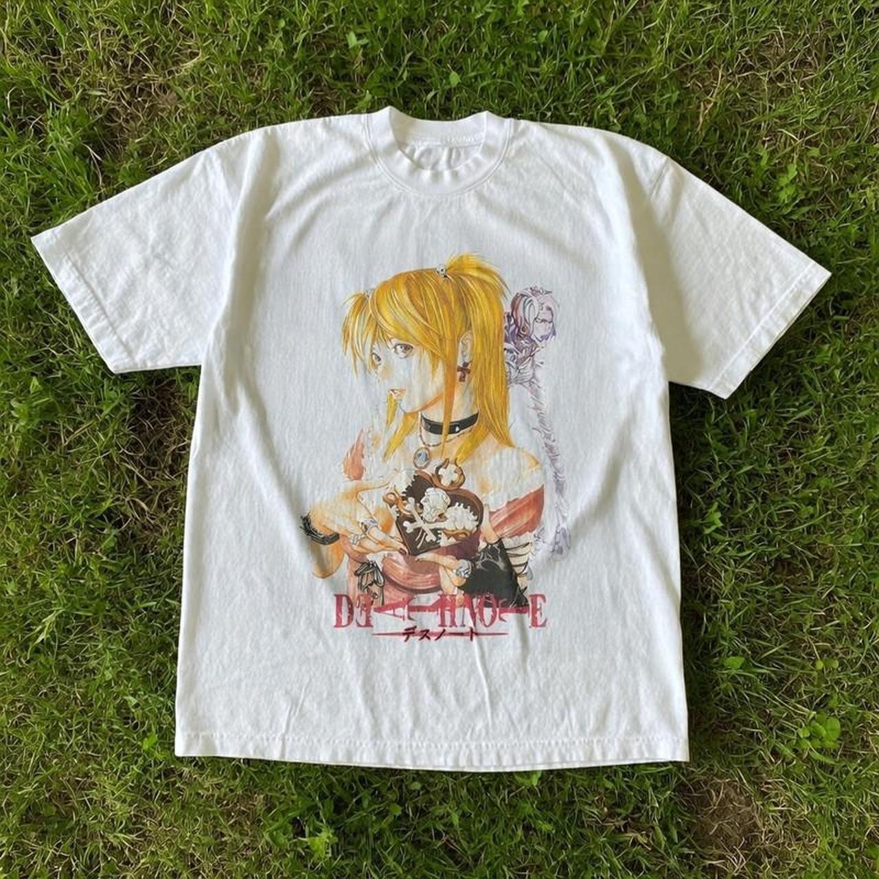 Death note misa amane anime graphic anime tshirt, mange gothic