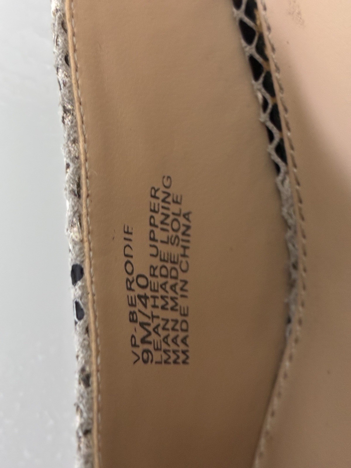 Vince Camuto Berodie Mule Size 9