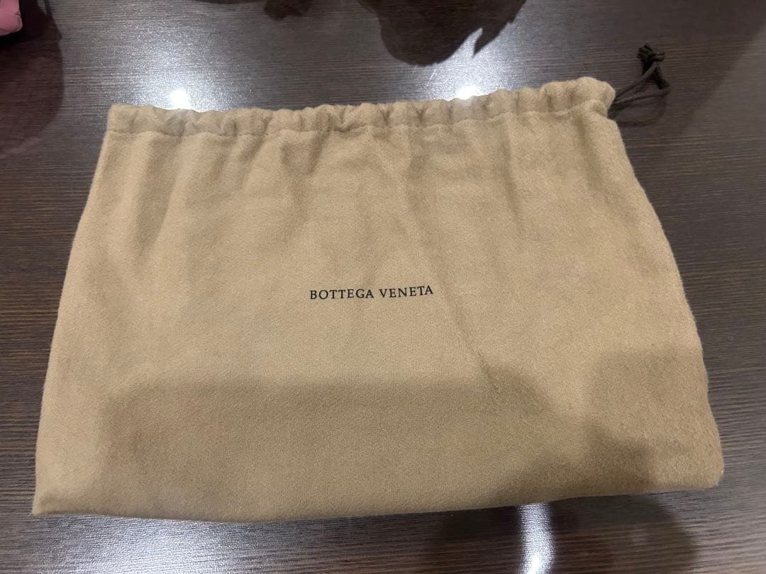 Bottega Veneta Pink Leather Pouch