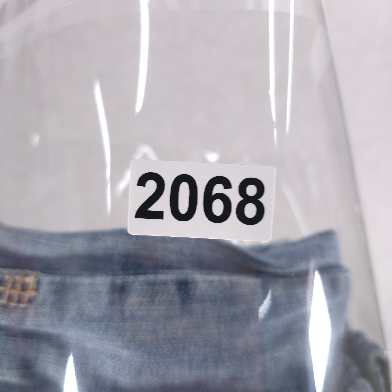 BKE Buckle Jake Straight Mid Whiskared Stretch Denim Casual Jeans Mens 31×32