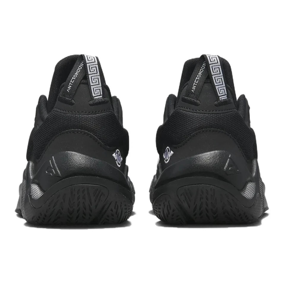 Nike Giannis DQ1943-003 All Black Jacquard Mesh Cushion Low Top Men’s Performanc