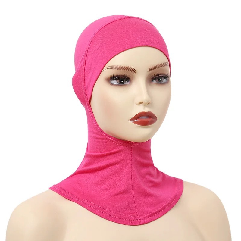Muslim Neck Cover Head scarf Inner Hijab Caps Islamic Underscarf Ninja Scarf hat