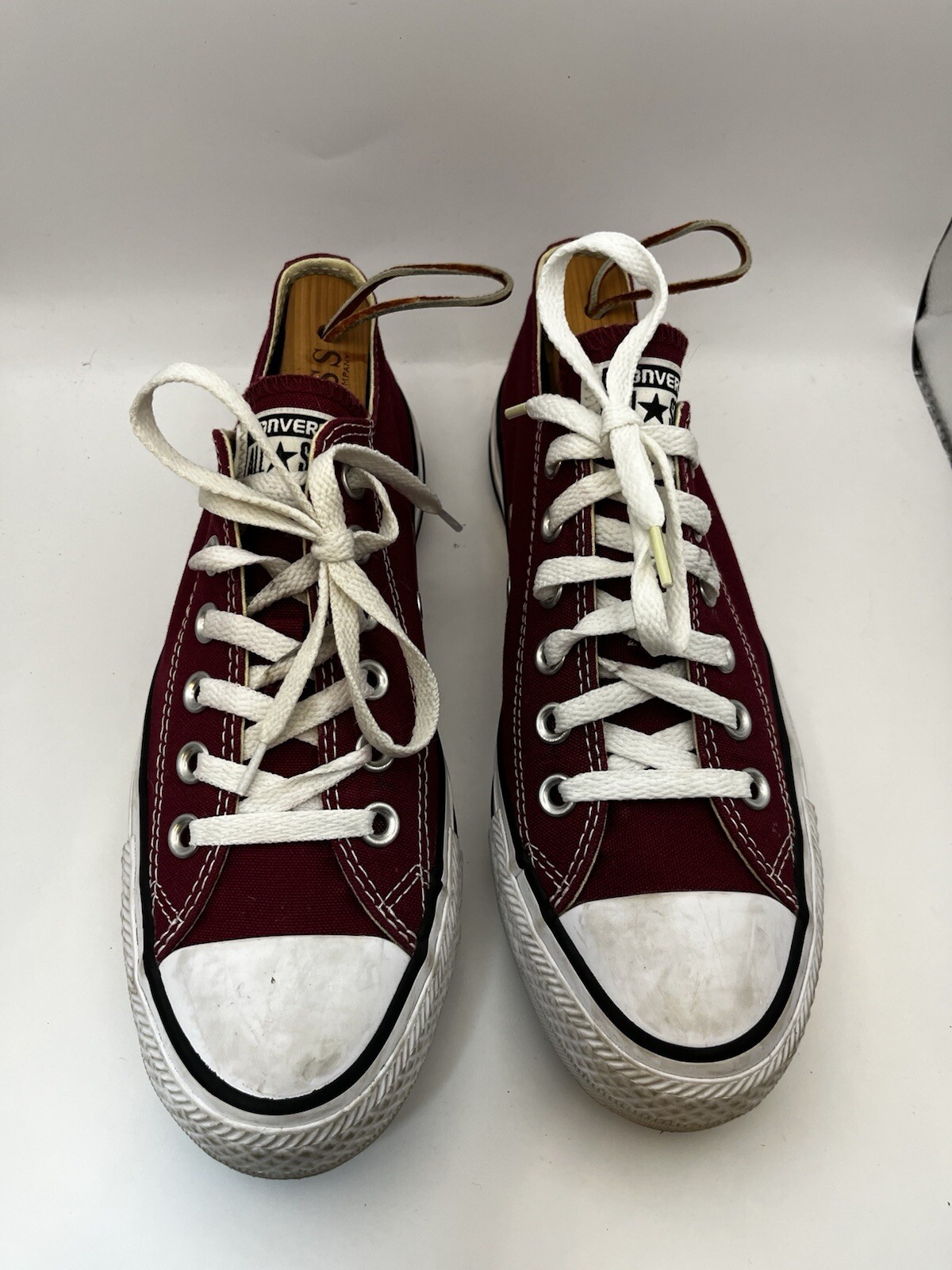 Converse All Star Chuck Taylor Maroon Low Sz 5