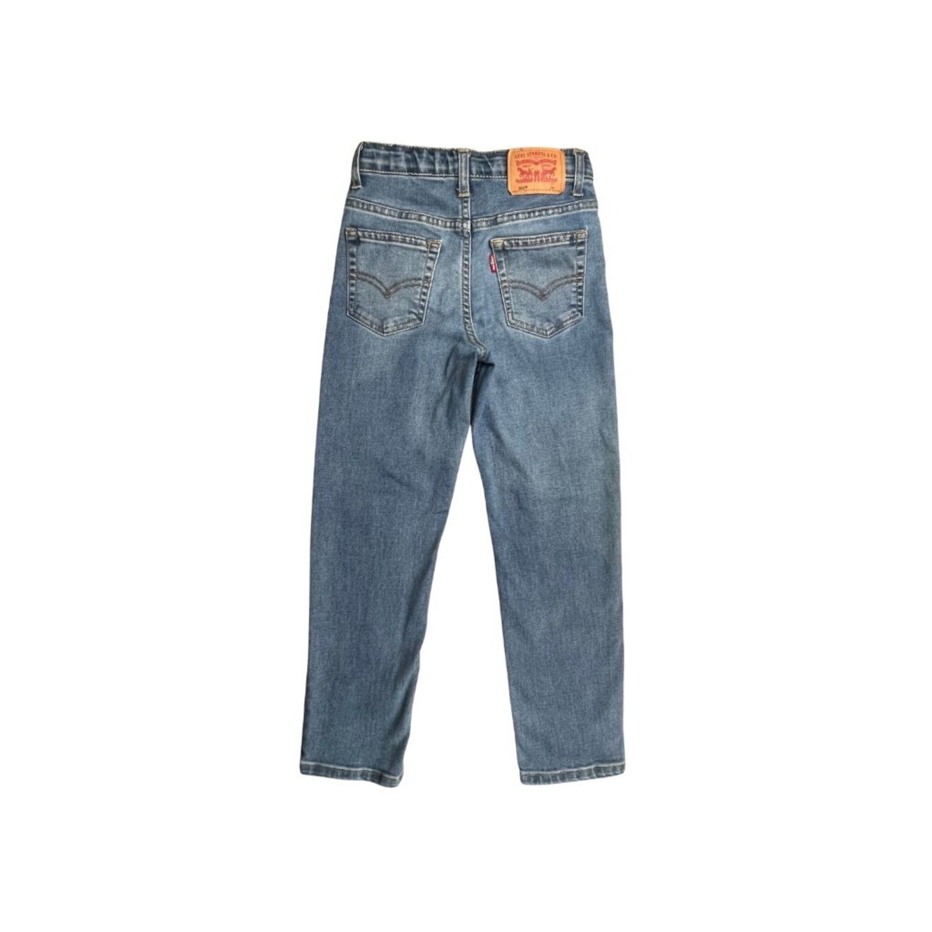 Levi’s 502 Regular Boys Jeans Size 7 Reg Adjustable Waist Light Wash Denim