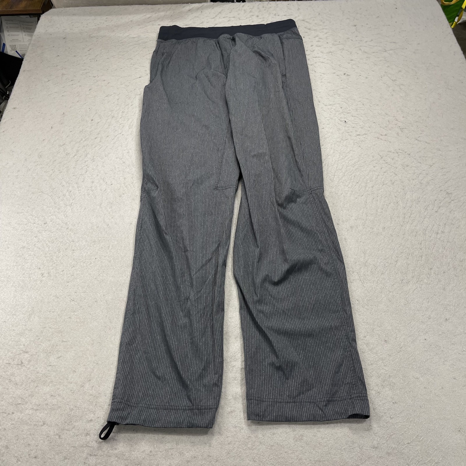 Lululemon Pants Mens Large Blue Gray Seawall Track Pant 2.0 Gym Athleisure Yoga
