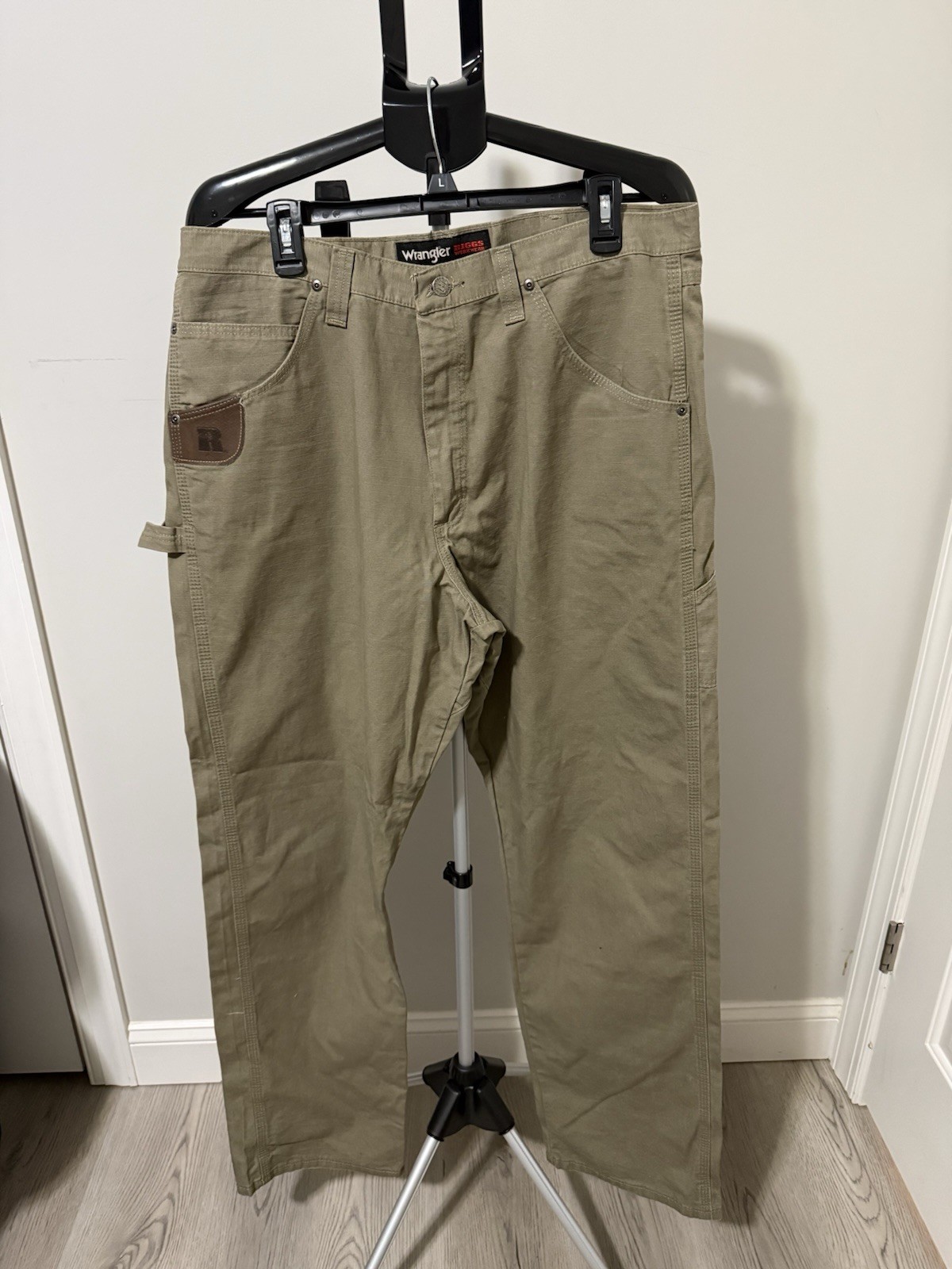 Wrangler Riggs Ripstop Work Pants Mens 36×34 Carpenter Utility Hammer Loop NWOT
