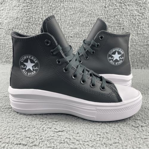 NEW Converse Chuck Taylor All Star Move Hi Iron Grey Platform Women’s 8.5 Grey