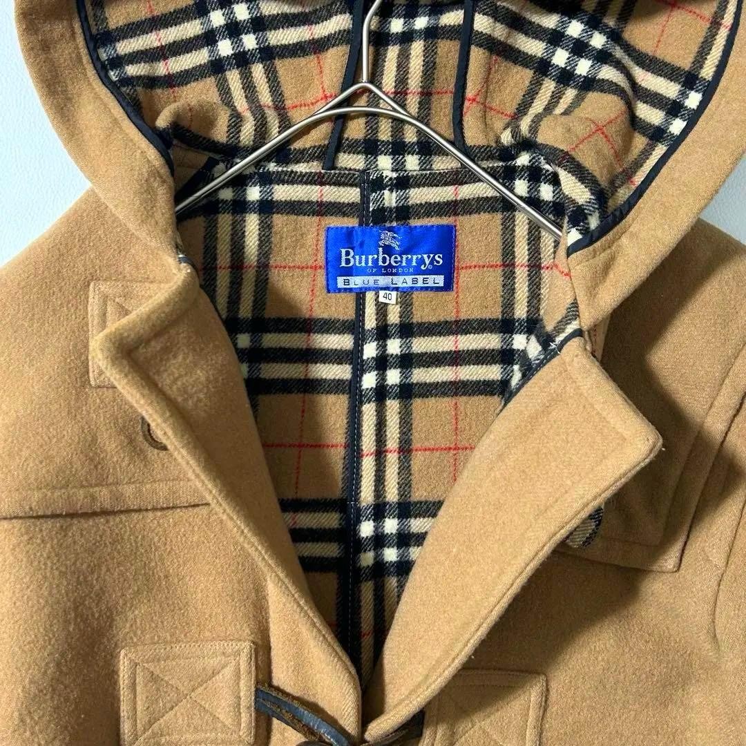 Burberry London All Over Nova Check Duffle Coat L