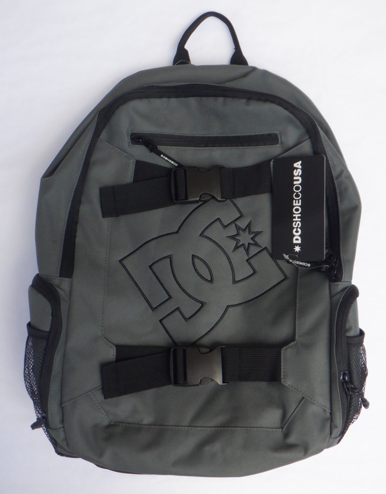 DC Shoes Gray Skateboard Skater Backpack – READ