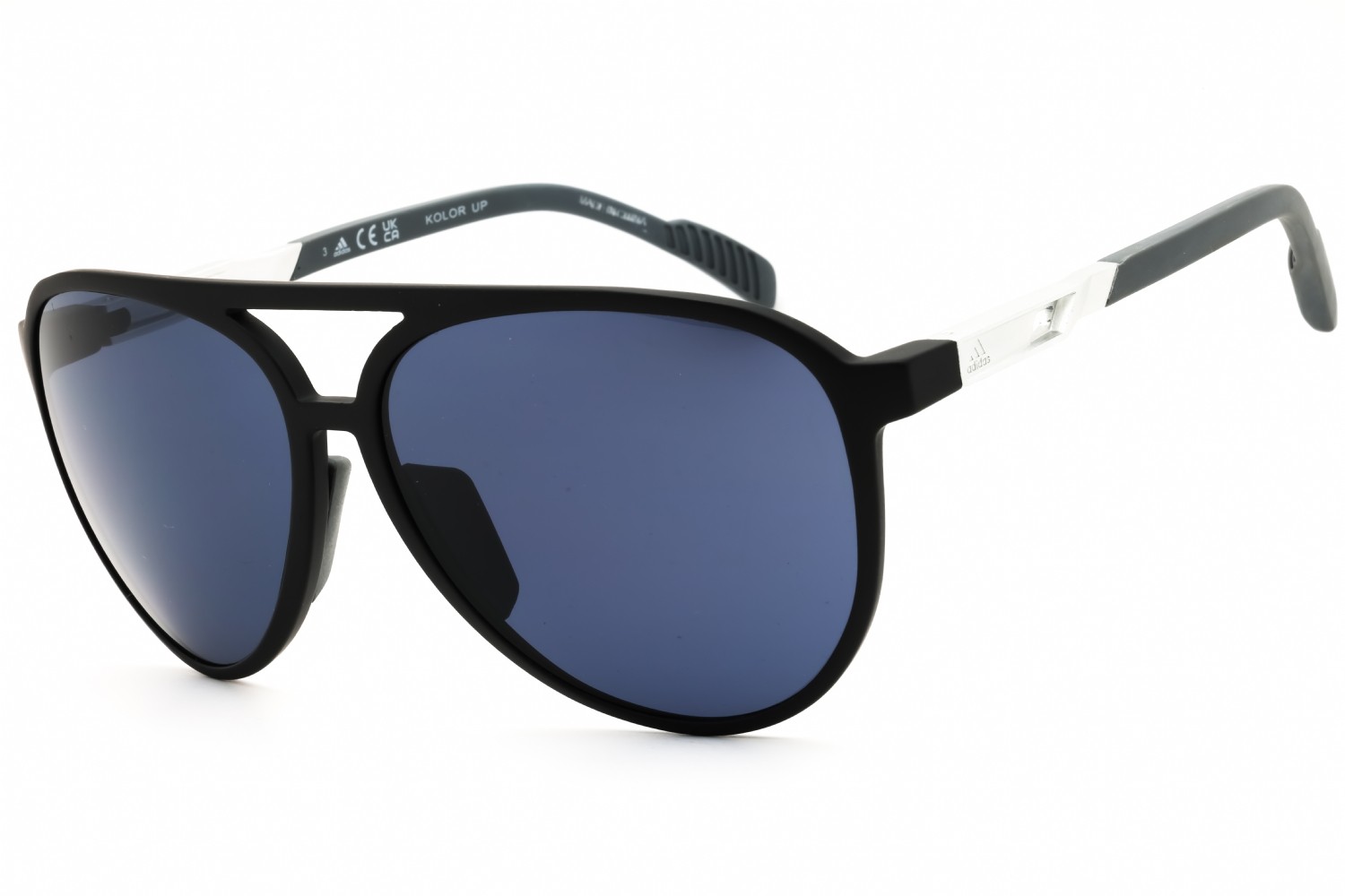 ADIDAS SP0060-02A-58 Sunglasses Frame Size 58mm 135mm 13mm BLACK Men