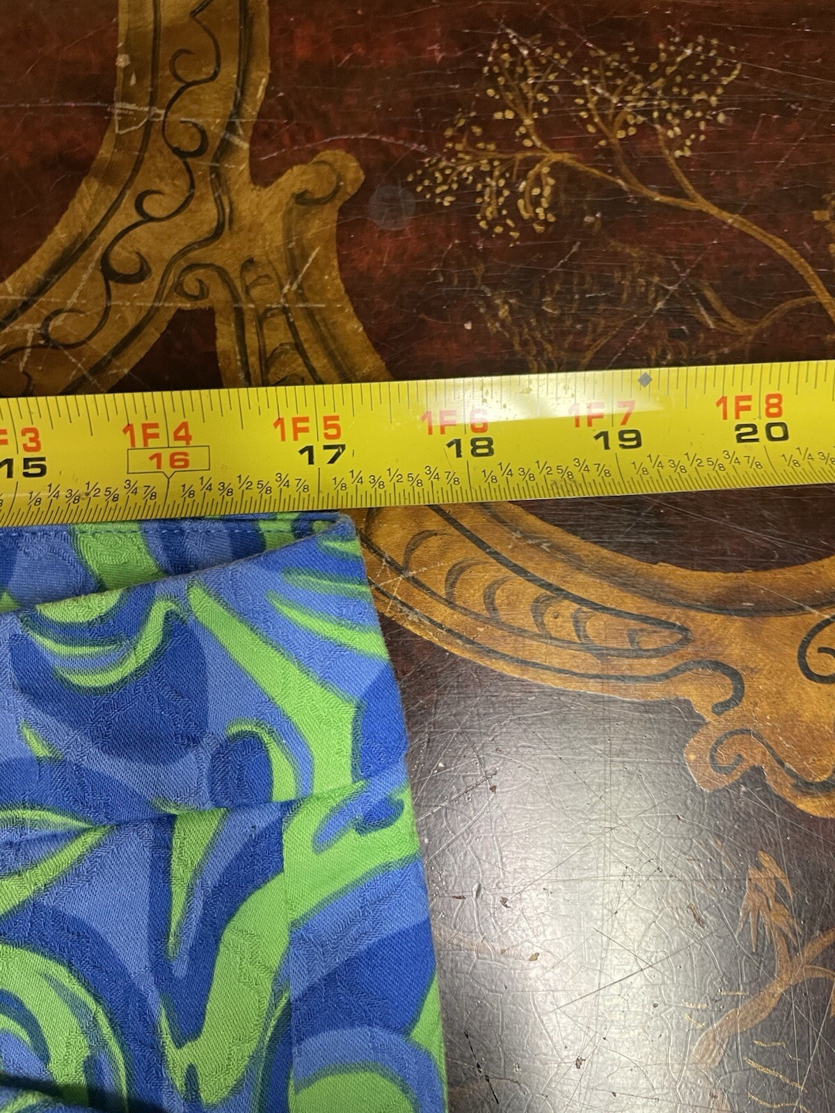 Lilly Pulitzer Kelly Ankle Pant Canopy Green I’m No Angel Swirl Disco Artsy 12