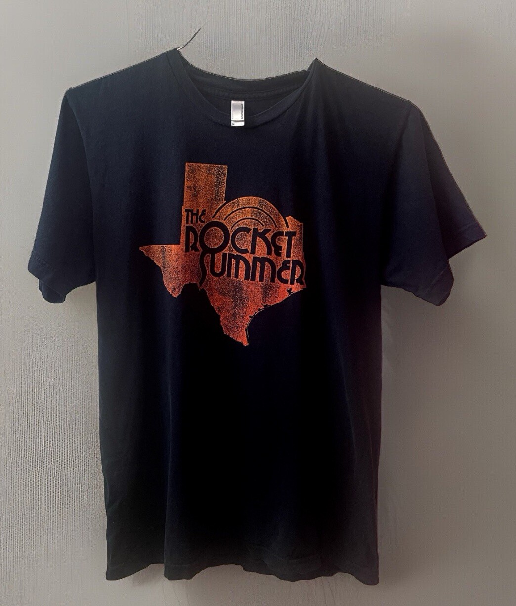 The Rocket Summer Texas Logo Tshirt Sz M 2000s Bryce Avery Indie Rock