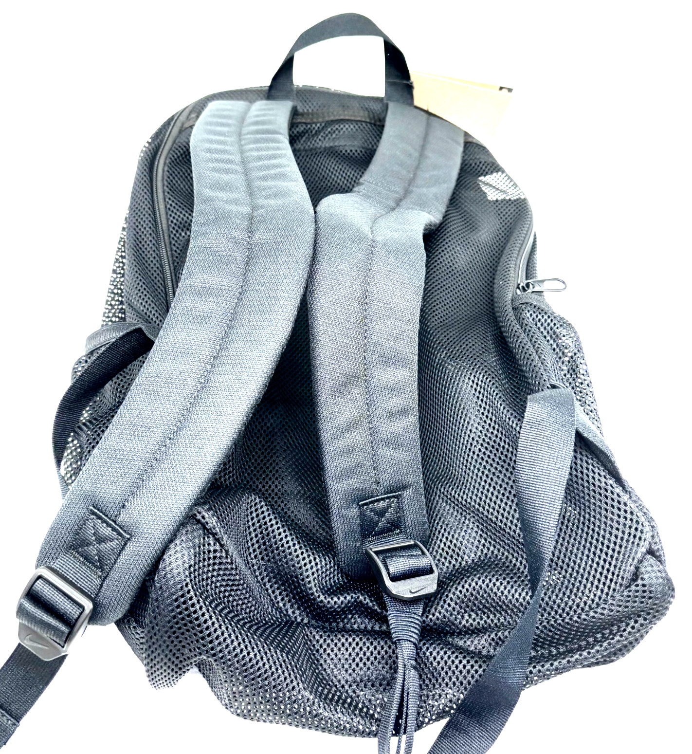 Nike Brasilia Mesh Shoe Backpack Black Unisex Brand New Open Box