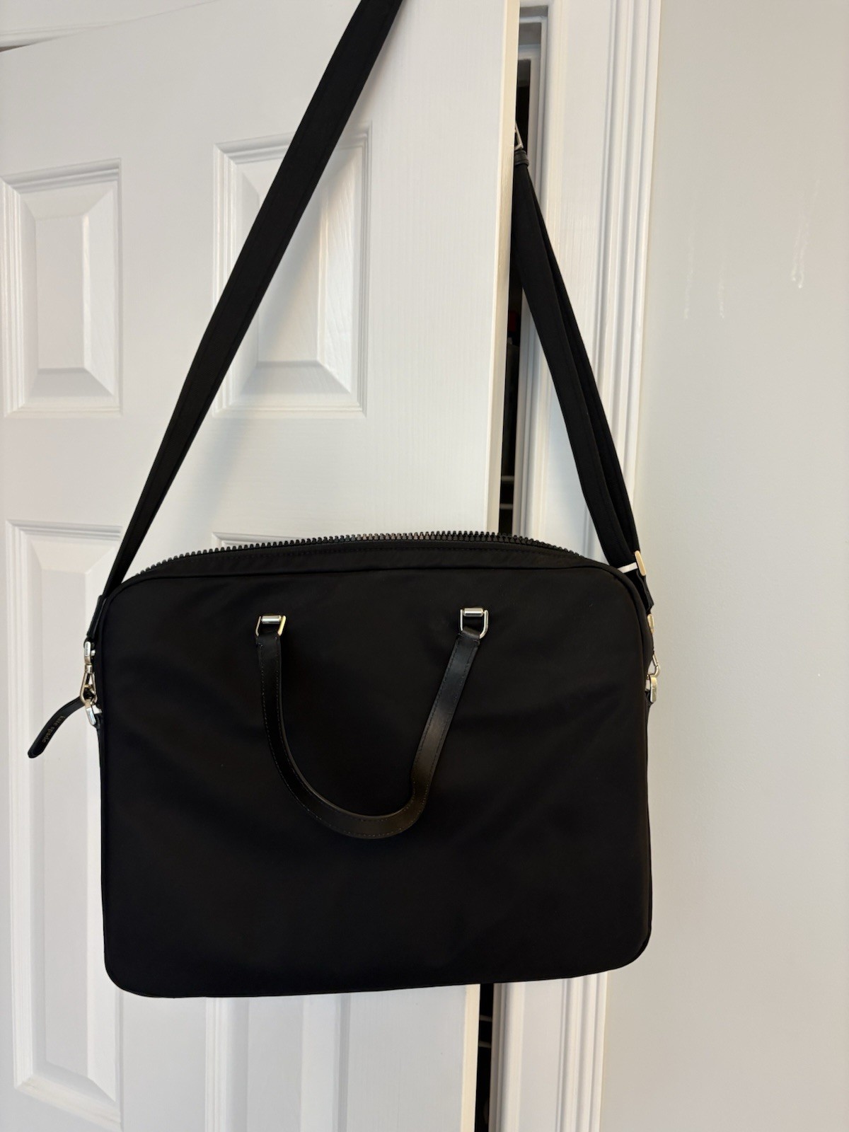 Kate Spade New York Black Nylon Laptop Bag 15″ x 11″ x 2.25″