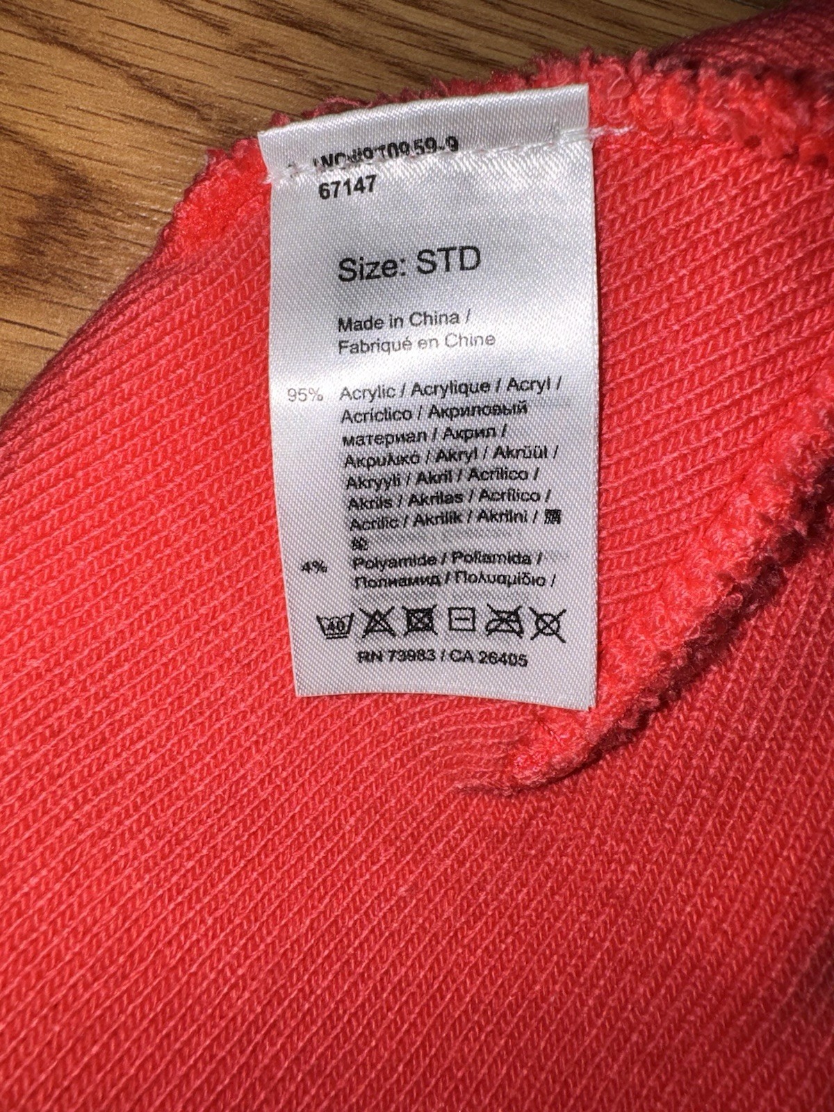 Helly Hansen HH Outline Beanie – Cayenne Red – One Size *Brand New w Tags*