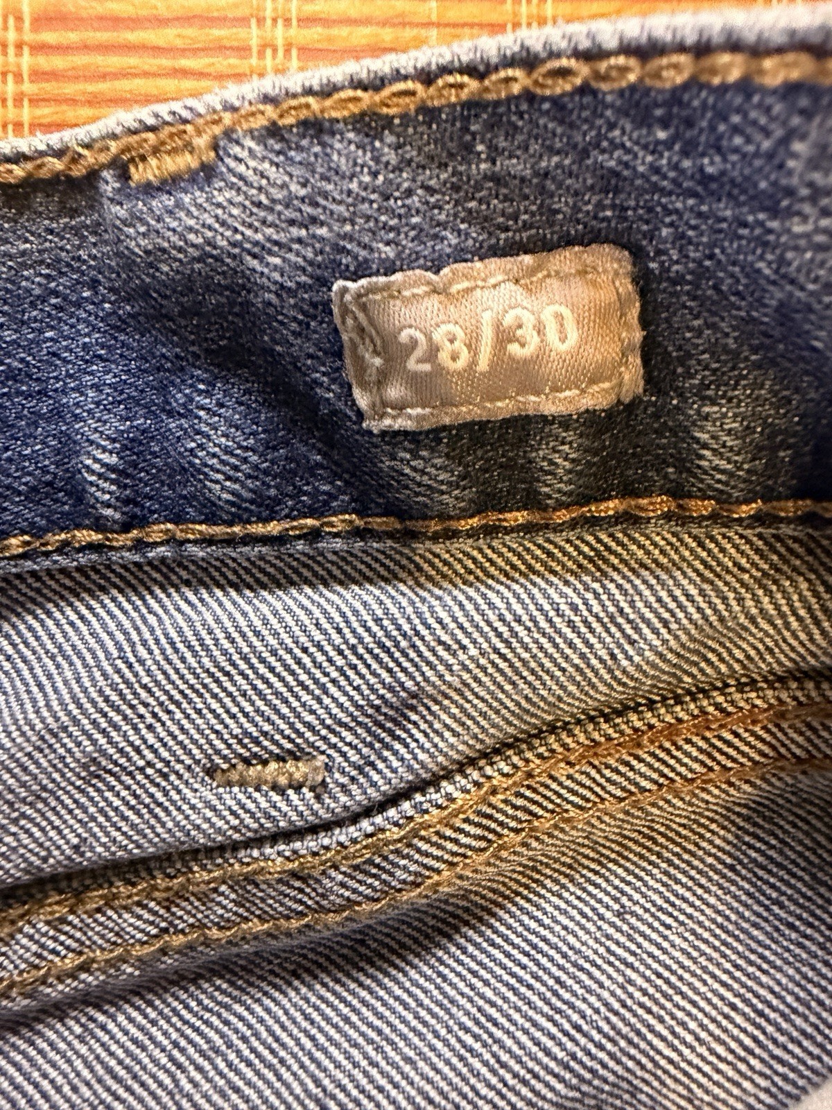 Ariat Rebar M4 Relaxed Boot Cut Jeans Men’s 28/30 Blue Durastretch Edge[H-144]