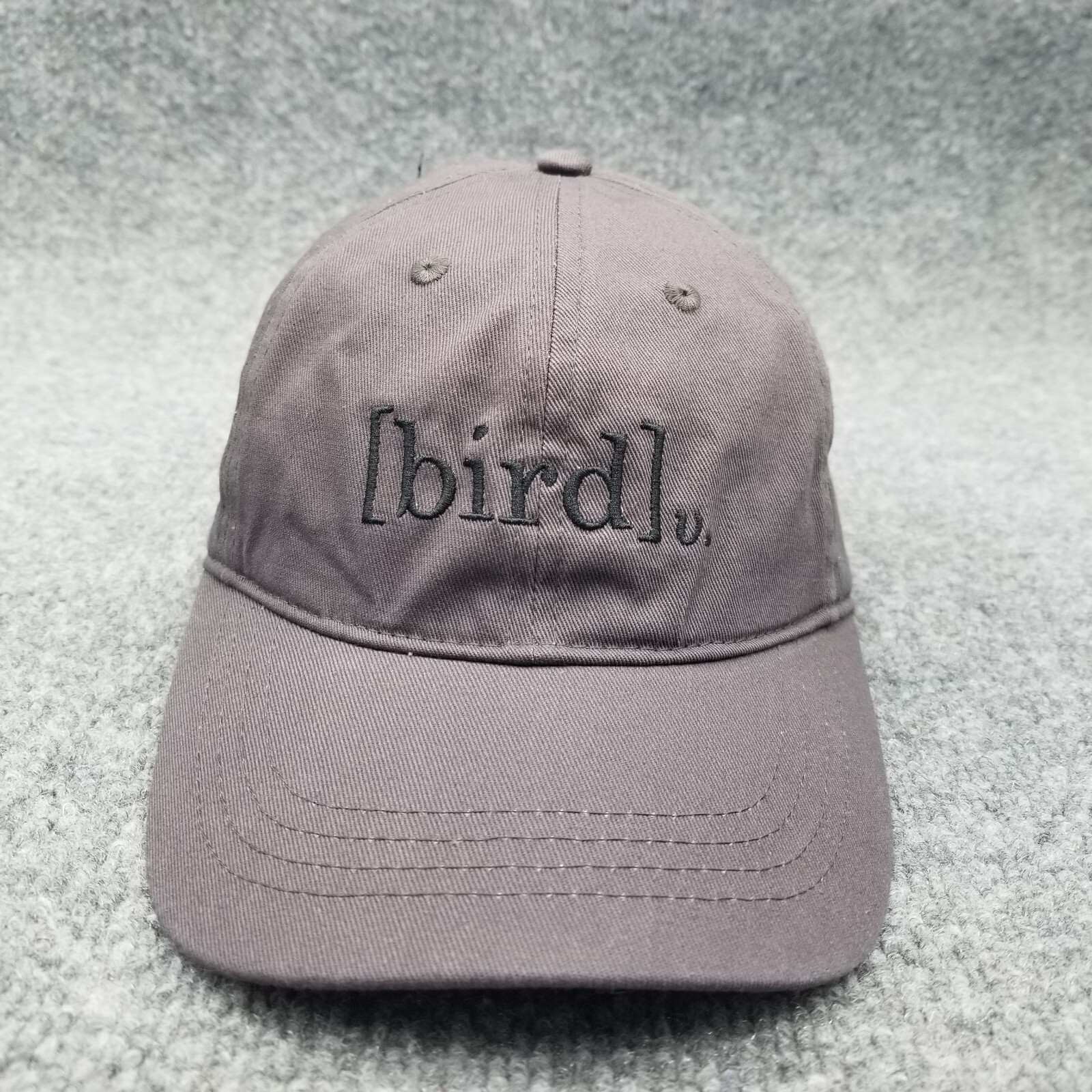 Seattle Audubon Bird Hat Cap Gray Strap Back Mens Adjustable [bird]u.