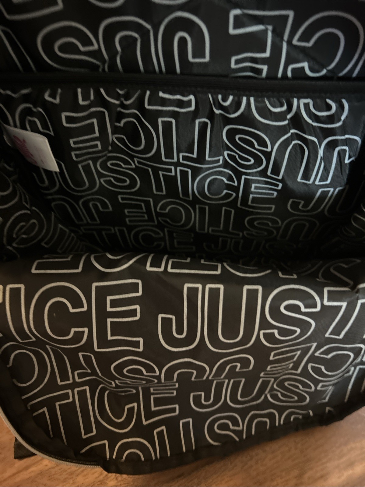Justice Est. 2004 Exclusive Just Be You Backpack in Shades Of Purple (Ombre)
