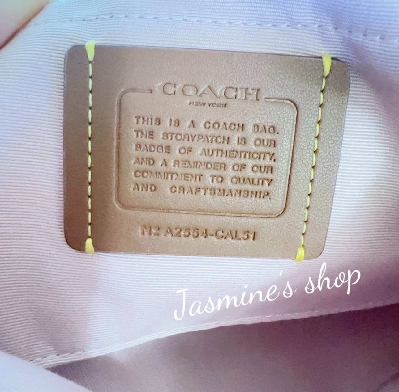 NWT COACH teri shoulder bag Signature Canvas CAL51 powder pink