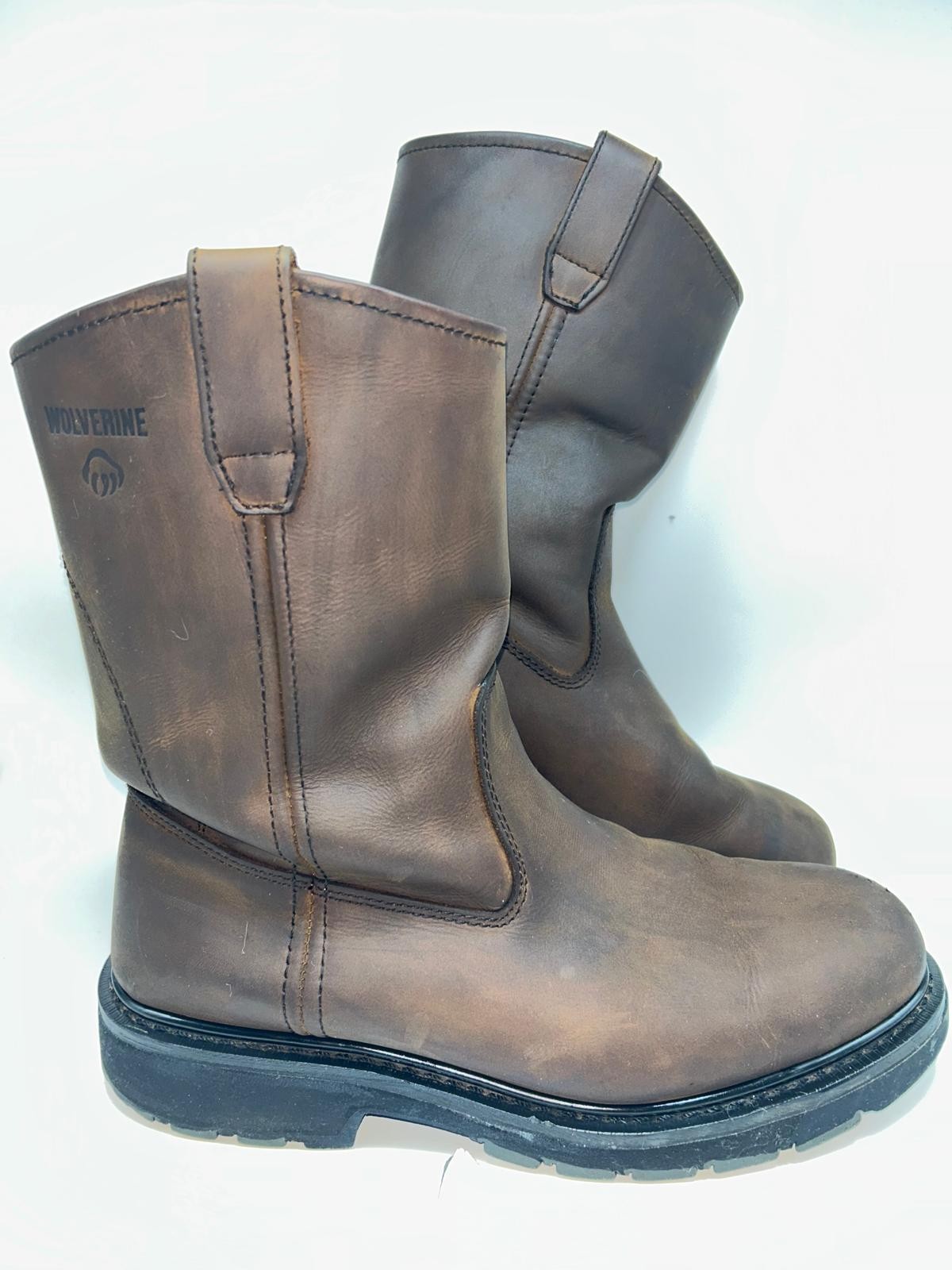 Wolverine Floorhand Wellinton Men`s Work Boots W04727 Dark Brown Size 11.5 EW