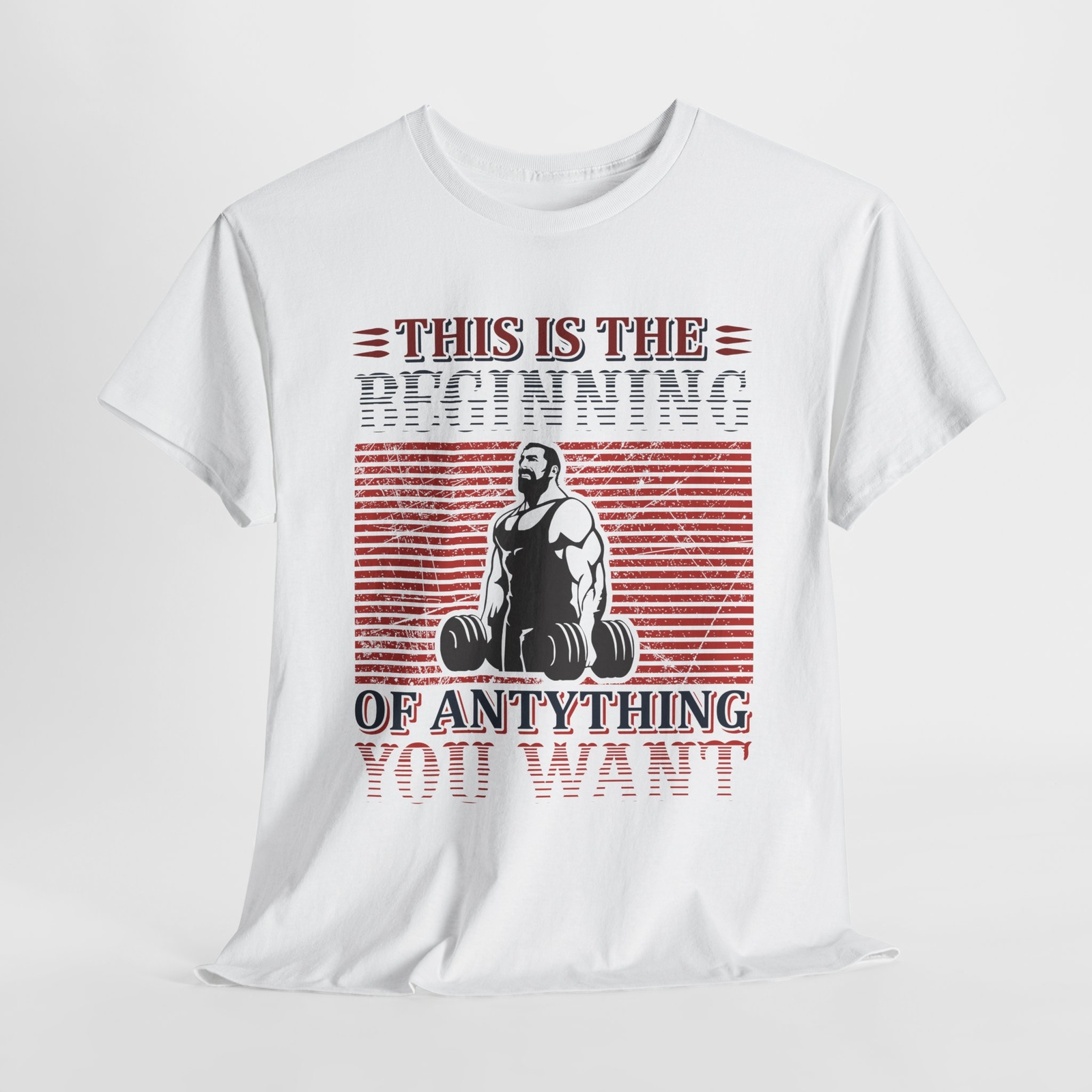 Bodybuilding T-Shirt | Muscle Training Tee | Gym Beast Workout Shirt