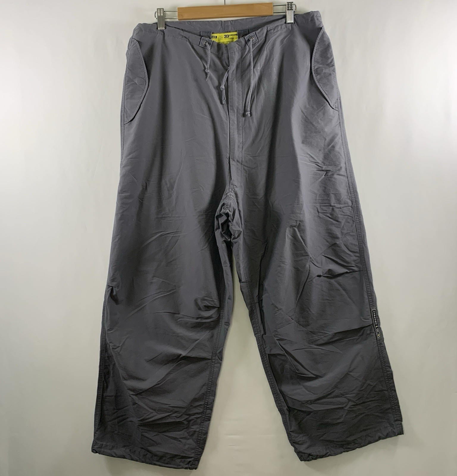 33 Degrees Mens Arctic D- 33 Wind Resistance Pants 34-37″ Waist Utility Gorpcore