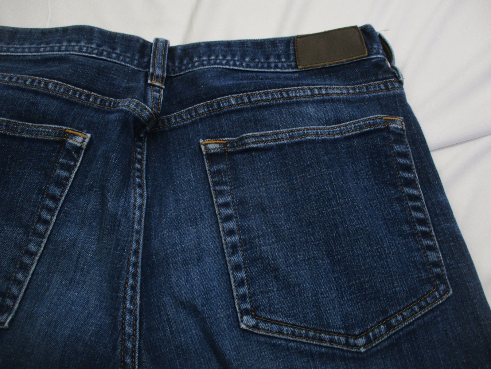 J Crew Jeans Mens 32×32 Blue The Sutton Straight Leg Medium Wash Cotton Denim