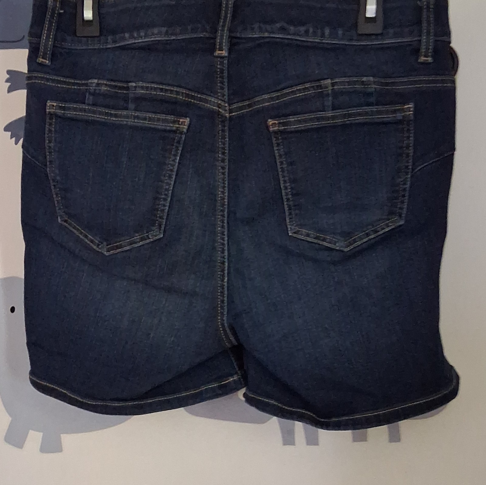 Torrid Bombshell 5″ Denim Shorts Women’s Size 10 Plus Blue Dark Wash Stretch