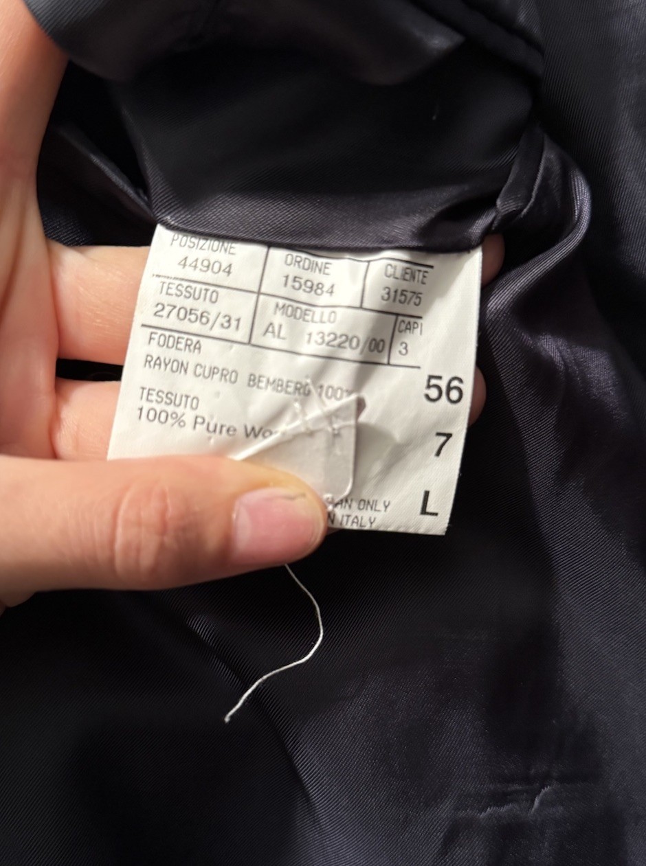 Canali Suit Jacket Made In Italy