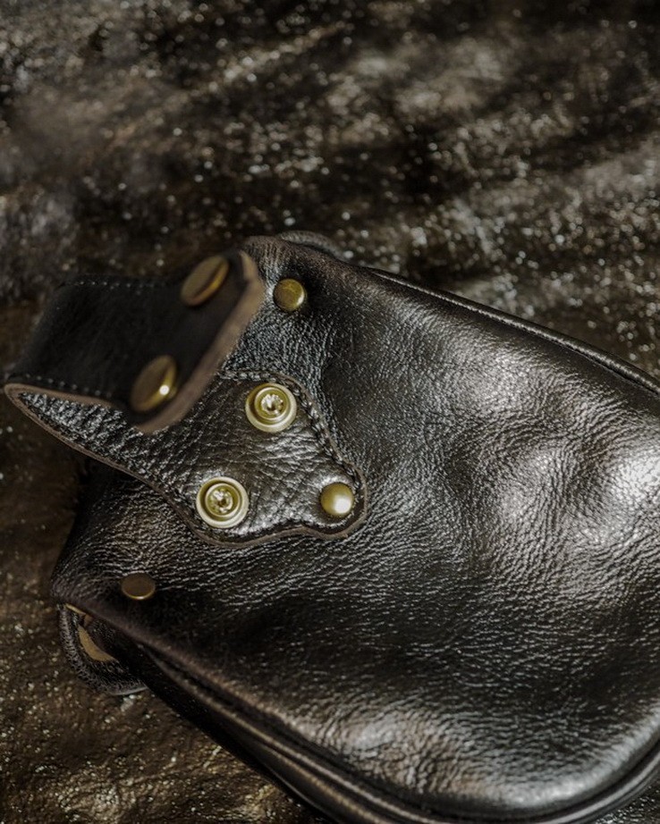 Alaska Outfitters Hand Distressed Leather Waist Pouch Packs Redmoon Vasco