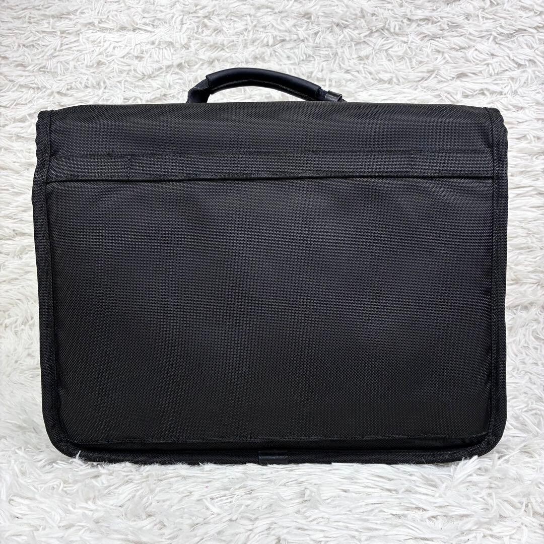 TUMI Alpha T Pass 2Way Business Bag Messenger Briefcase Black Auth