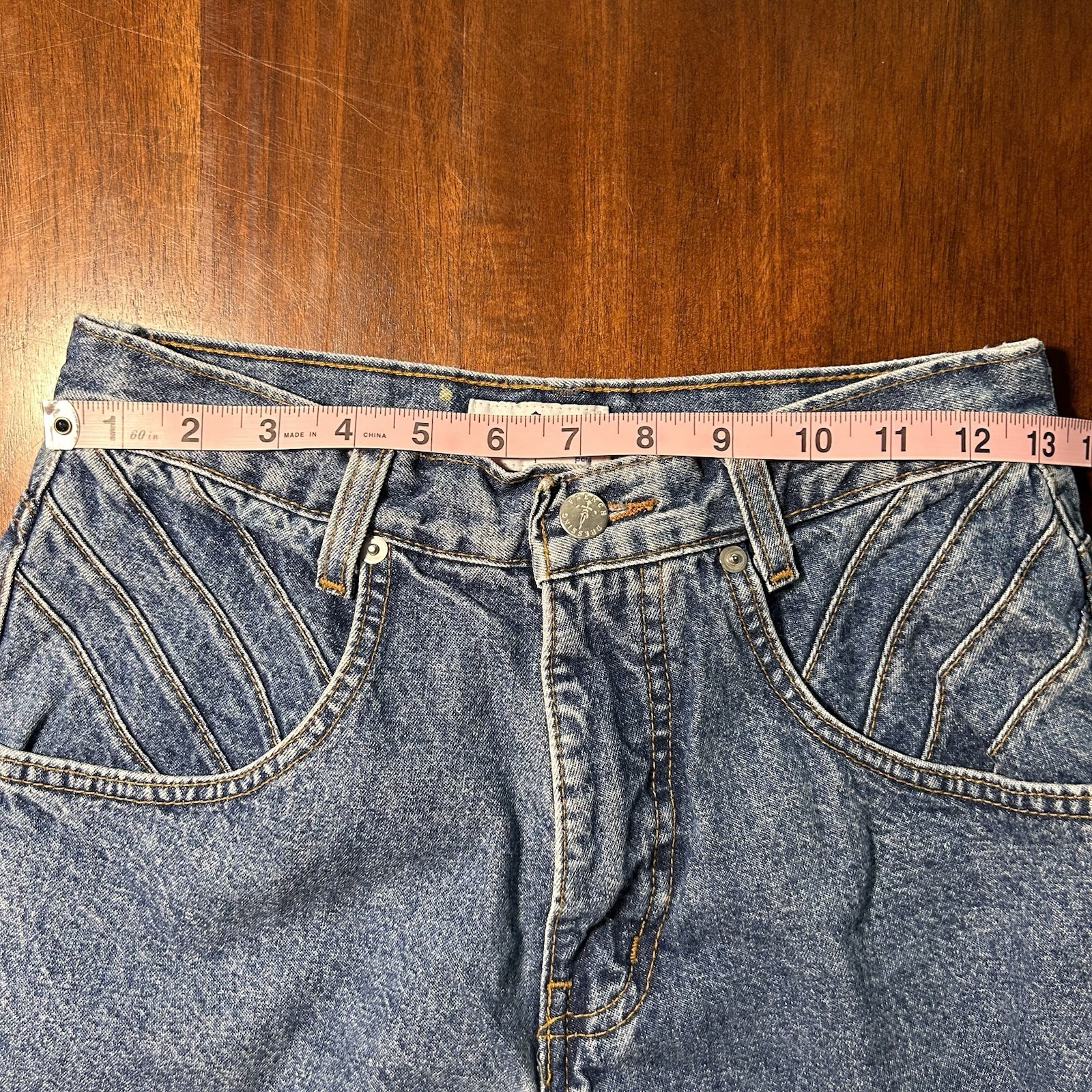 FDJ French Dressing Jeans 6P High Rise Tapered Leg Petite Diagonal Pockets