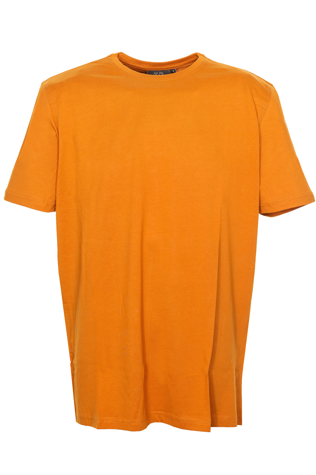 Kitaro T-Shirt Base Tinta Unita Uomo Short Sleeve Crew Neck Cotton Plus Size