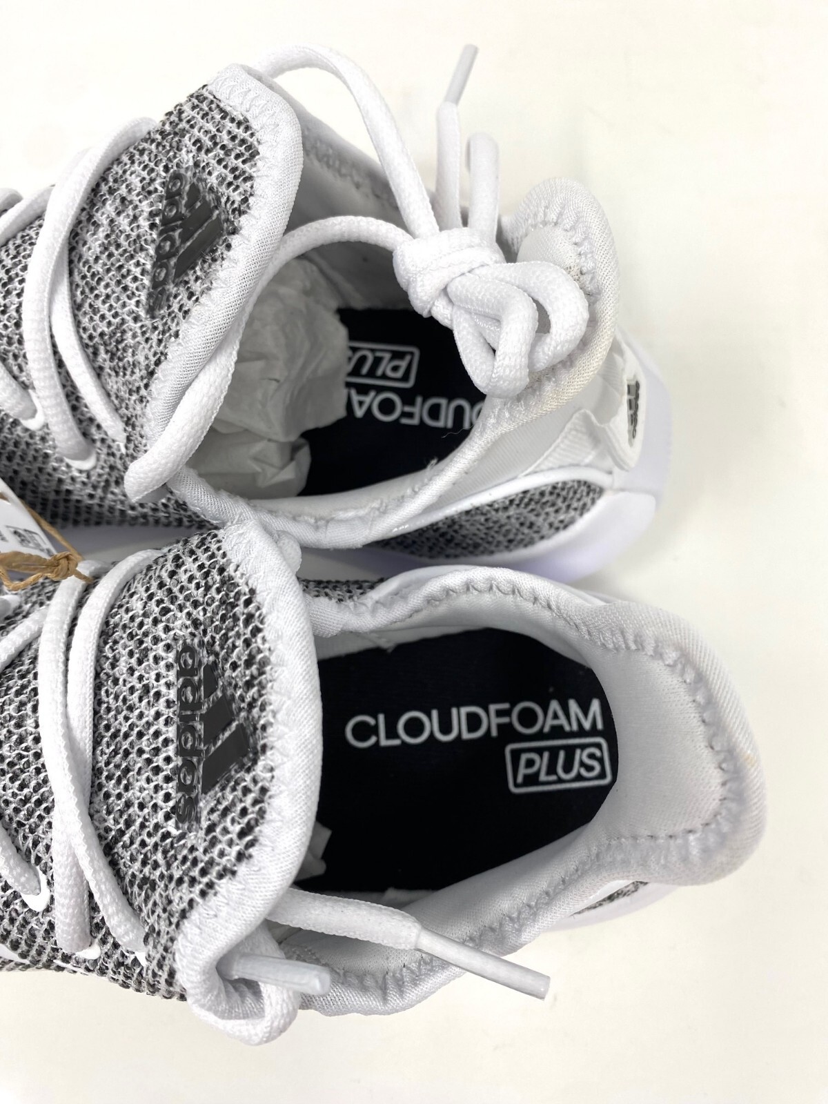 adidas Cloudfoam Pure 2.0 Running Shoe White/White/Black US Women’s Size 6.0