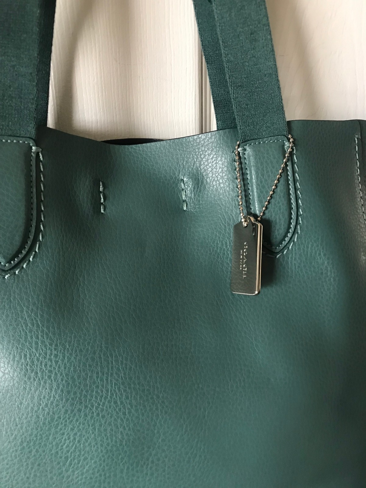 Coach Derby Ivy Greenl Tote Handbag 58660