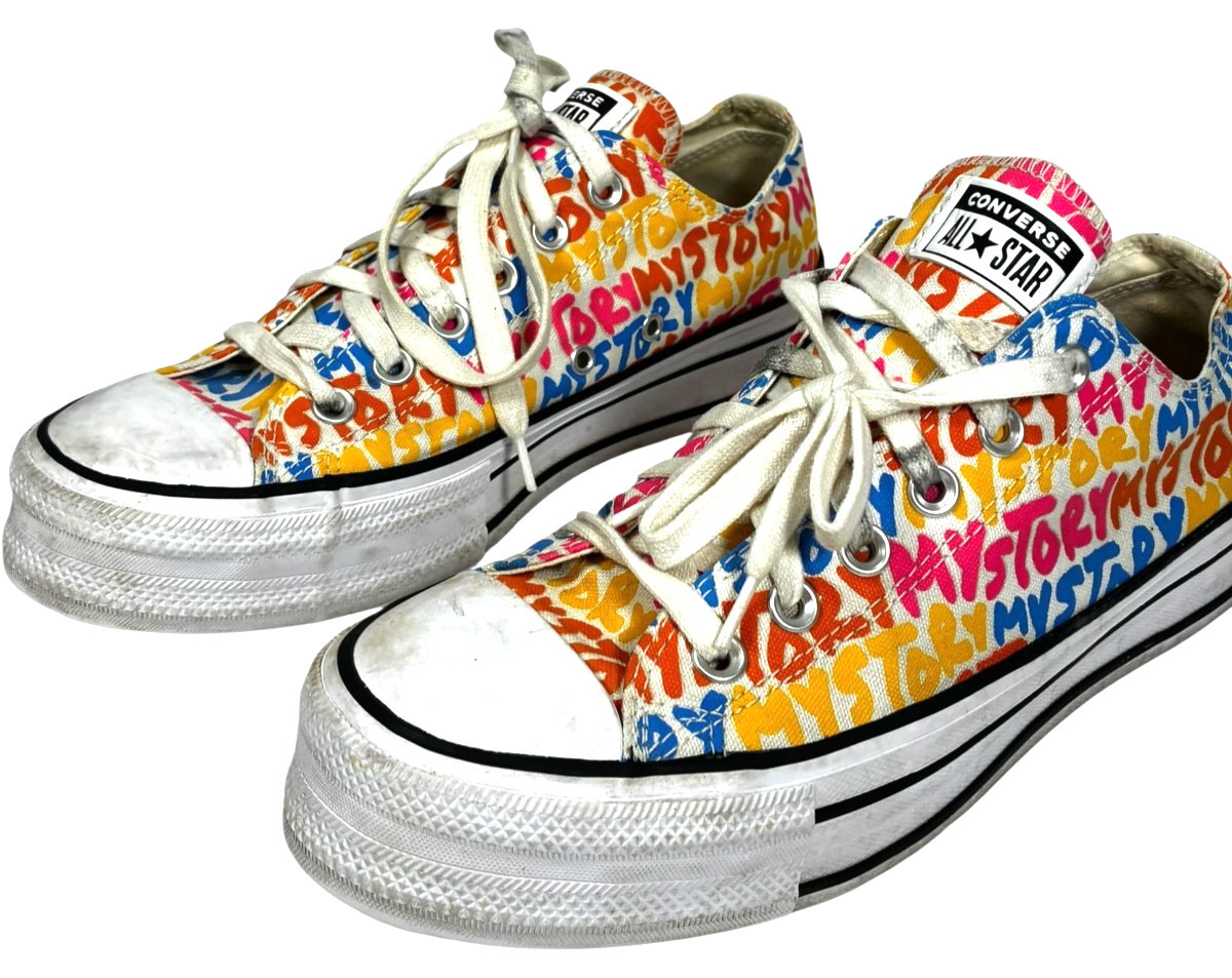 Converse Chuck Taylor All Star Lift Platform My Story Women’s Sneakers size 8