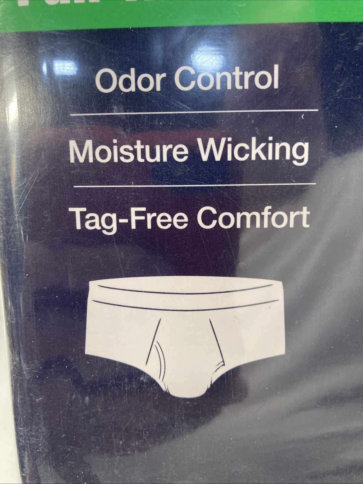 George Size M (32-34) 6 Pack men’s Full Rise Briefs White Cotton Tag-Free NEW